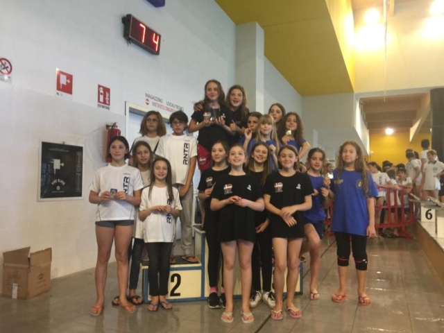 B femmine terze classificate