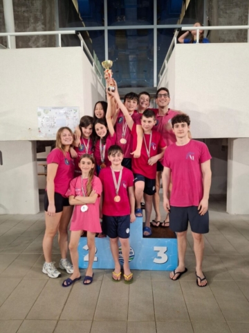 1° posto classifica a Squadra Esordienti B